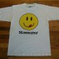 Minnesota Smiley Face Emoji Rave EDM DJ souvenir t shirt L large viking twins