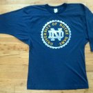 Notre Dame Fighting Irish Football Jersey shirt vintage M 50/50 old bike tag