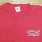 God Jesus Christ Love All One Worship Fish t shirt XL cross X-Large
