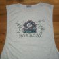 Dolphin Sun Moon Boracay souvenir MUSCLE SHIRT M ocean gray beach tank top