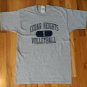 Volleyball CEDAR HEIGHTS #1 vintage gray t shirt L school sports football 111219