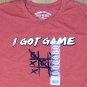 Game Tic Tac Toe Funny Party red t shirt 3XL spring break college fun 1122