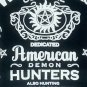 Supernatural Winchester Colt Demon Hunters Jack Daniels Label t shirt M medium