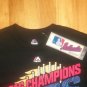Chicago Cubs World Series Baseball Champs black t shirt M New nwt christmas