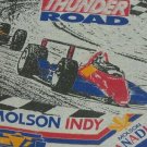 nascar Molsom Beer Indy Race Thunder Road Canada vintage gray t shirt XL