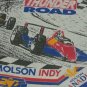 nascar Molsom Beer Indy Race Thunder Road Canada vintage gray t shirt XL