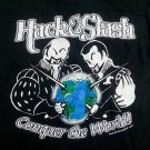 comedy Hack and Slash Conquer the World Concert Tour t shirt Small