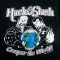 comedy Hack and Slash Conquer the World Concert Tour t shirt Small