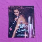 rare Beyonce Tommy Hilfiger True Star Perfume pink t shirt L hip hop diva queen