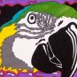 Parrot Rainforest Rescue vintage t shirt XL monkey chimp rhino jungle animal