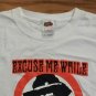 Jimi Hendrix Excuse While Kiss the Sky vintage t shirt XL guitarled zeppelin