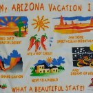 Arizona Beautiful State Vacation Souvenir t shirt XL 50/50 awesome excellent