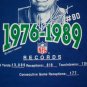 Seattle Seahawks Jersey Steve Largent Career game give away t shirt XL 50/50