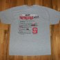 NCSU Wolfpack Fan college football gray t shirt XL NEW basketball baseball