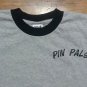 Bowling Team Bubs Irish Pub Bar Pin Pals gray ringer t shirt Small 11232019