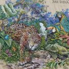 Beautiful San Diego zoo Africa Sansegal vintage t shirt M reptile snake bird cat