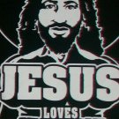ganja JESUS LOVES AMSTERDAM t shirt 2XL NEW nwot marijuana pot college party
