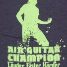 Air Guitar Champion t shirt M NEW nwot iron maiden ac/dc metallica slayer