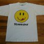 Minnesota Smiley Face Tongue Out Emoji souvenir t shirt L large viking twins
