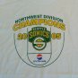 Seattle Super Sonics Pepsi Division Champs white t shirt XL nba basketball