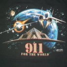 USAF AIR FORCE 911 FOR THE WORLD JET Stealth BOMBER t shirt XL USMC US Navy