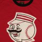 Cincinnati Reds mean Mr Redlegs Coopertown Collection t shirt XL mlb baseball
