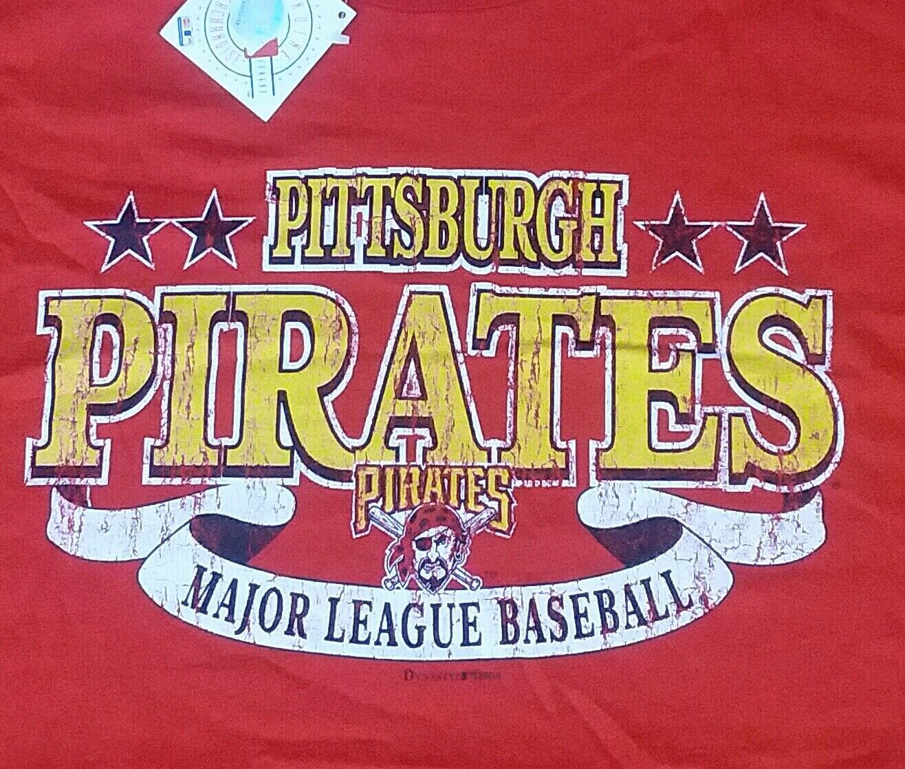 Pittsburgh Pirates Baseball Team t shirt L New NWT steelers penguins