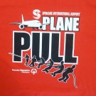 Airplane Jet Pull Special Olympics Spokane t shirt M New souvenir nwot