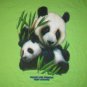 Panda Bear Mom Cub Tacoma Zoo t shirt L NEW nwot animal large
