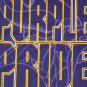 Minnesota Vikings Football Purple Pride gray SWEATSHIRT XL 50/50 shirt x-large