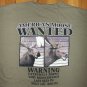 Montana Moose Americas Most Wanted Souvenir t shirt L fun party animal funny