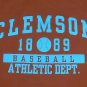 Clemson Tigers Baseball est 1889 t shirt XL college football basketball orange