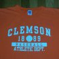 Clemson Tigers Baseball est 1889 t shirt XL college football basketball orange