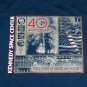 NASA Kennedy Space Center 40th Anniversary t shirt L astronaut mercury rocket