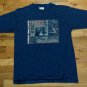 NASA Kennedy Space Center 40th Anniversary t shirt L astronaut mercury rocket
