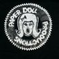 Punk Rock Fashion Paper Doll black t shirt L New Large guitar rock metal