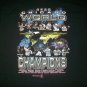 Chicago White Sox Champs Roster World Series black t shirt L baseball