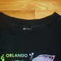 Tropical Fish Orlando Florida Souvenir vintage t shirt L Large rainbow color