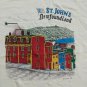 beautiful vintage St Johns Newfoundland t shirt L souvenir canada excellent