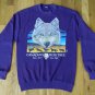 Grey Wolf Canada Hertiage Sweatshirt M vintage t shirt outdoor dog animal