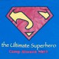 SUPERMAN LOGO SUPER JESUS ULTIMATE SUPERHERO t shirt M God Christ cross blue