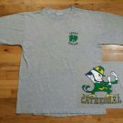Fighting Irish Tennis gray vintage t shirt L notre dame college football