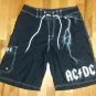 AC/DC Thunderstruck Board Shorts size 30 NEW nwot heavy metal guitar rock