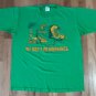 Jazz Band We Don't Do Mornings vintage t shirt L 50/50 rock blues horn guitar