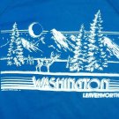 vintage Washington Leavenworth souvenir Sweatshirt XL 50/50 shirt long sleeve