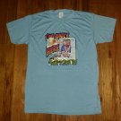 vintage Come for Beer funny party t shirt L 50/50 heat ransfer excellent