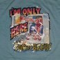 vintage Come for Beer funny party t shirt L 50/50 heat ransfer excellent