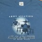 US ARMY AVIATION APACHE HELICOPTER FT HOOD TEXAS t shirt M Medium Military