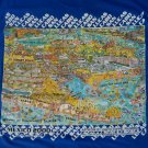 Cabo San Lucas Art Paint Souvenir vintage blue t shirt L mexico vacation