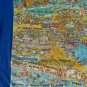 Cabo San Lucas Art Paint Souvenir vintage blue t shirt L mexico vacation